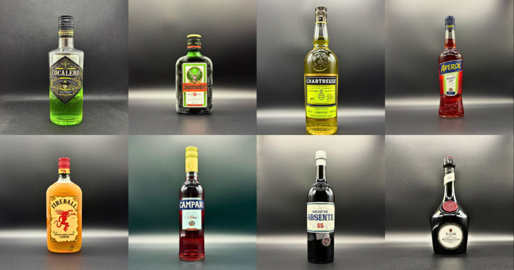 「ハーブ（薬草）・スパイス系」のリキュールを簡単にご紹介します