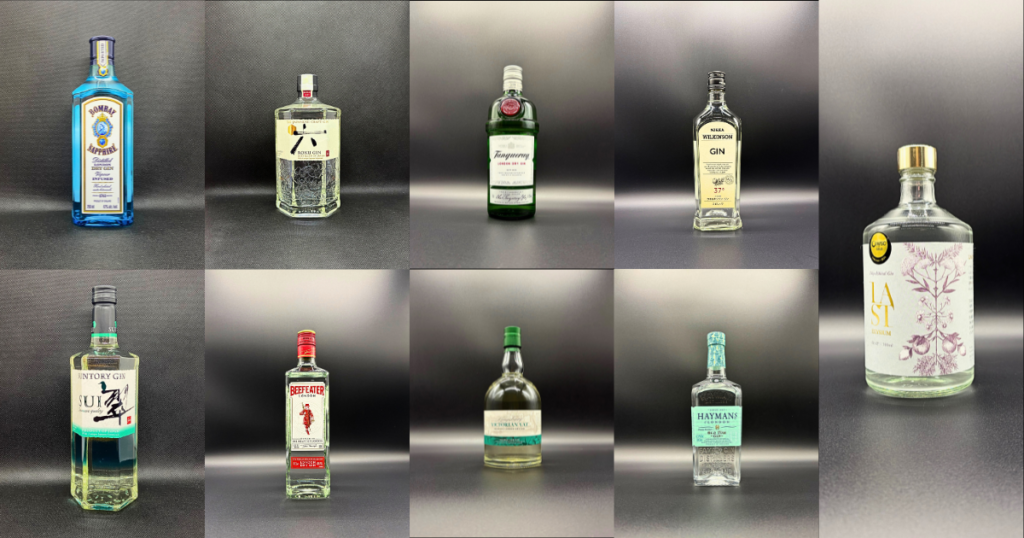 「様々なジン」を簡単にご紹介します
