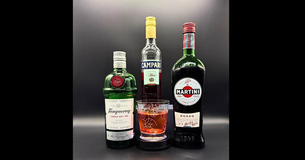 「ネグローニ」ほろ苦い味わいが美味しい定番カクテルをご紹介します